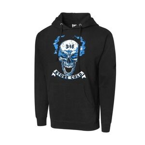 WWE Stone Cold Steve Austin Hell Yeah Hoodie Sweatshirt‎ Men's Small Black Retro